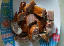 炒腊鸭肉的做法图解1
