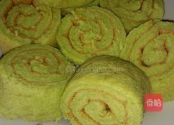 菜心汁蛋糕卷的做法图解11