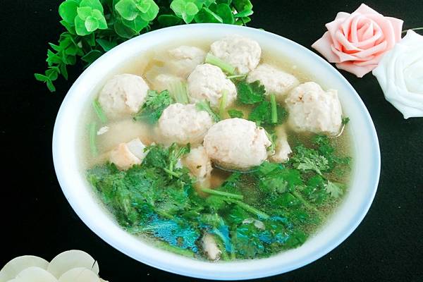 手工鱼丸汤