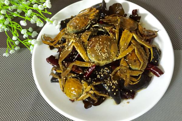 香辣醉毛蟹