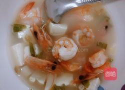 鲜虾豆腐羹的做法图解6