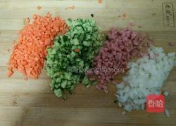 菠萝炒饭的做法图解3