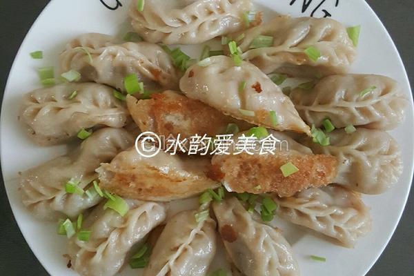 生煎西葫芦牛肉饺
