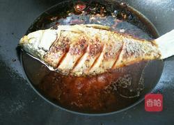 红烧鲫鱼的做法图解7