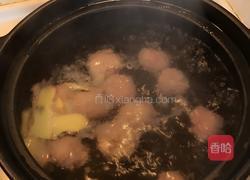 杂菇肉丸汤的做法图解4