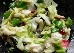 手撕包菜的做法图解4