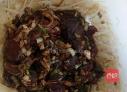 羊肉汆面片的做法图解1
