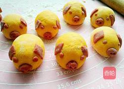 无水猪猪包的做法图解7