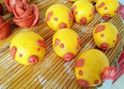 无水猪猪包的做法图解9