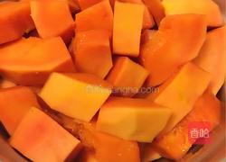 鹌鹑蛋木瓜西米银耳糖水的做法图解1