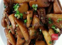 红烧肉烧山药的做法图解4