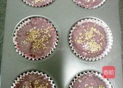 紫薯芝麻马芬的做法图解6