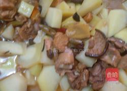 香菇土豆炖鸡块的做法图解8