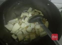 杏鲍菇炒油菜的做法图解3