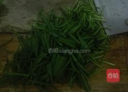 韭菜炒豆腐的做法图解3