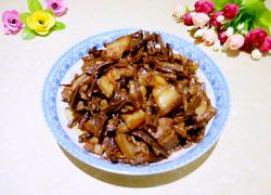 豆角干炖五花肉