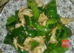 青椒炒鸟贝的做法图解7