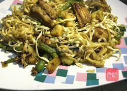 铁锅排骨焖面的做法图解9