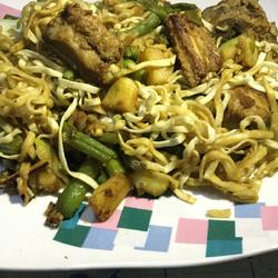 铁锅排骨焖面的做法[图]