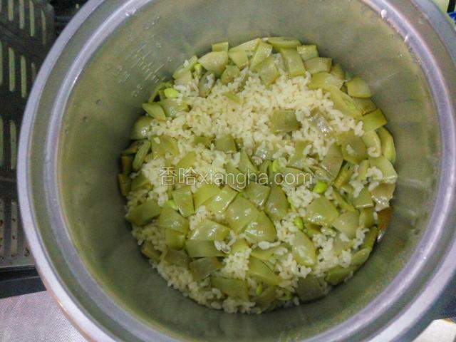 自动跳入保温状态5分钟后就熟了。