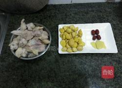 栗子炖老鸡的做法图解2