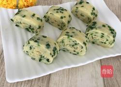 芝麻韭菜鸡蛋卷的做法图解13