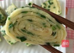 芝麻韭菜鸡蛋卷的做法图解14