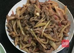 牛肉炒萝卜丝的做法图解7