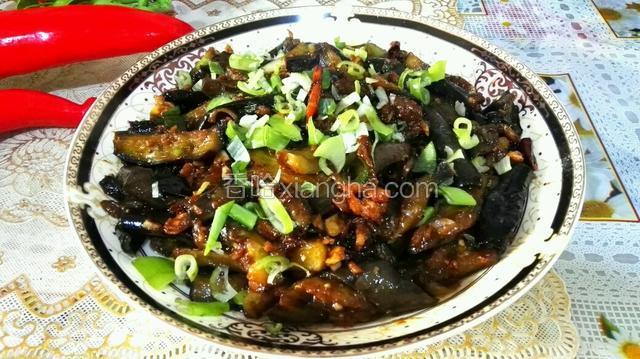  肉末茄子