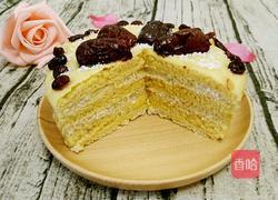 玉米面椰蓉蛋奶馅发糕的做法图解12