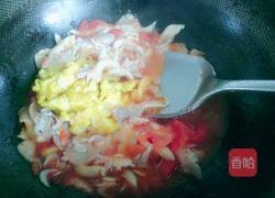 西红柿蘑菇鸡蛋炒青菜的做法图解10