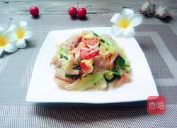 西红柿蘑菇鸡蛋炒青菜的做法图解13