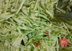 清炒葫芦丝的做法图解5