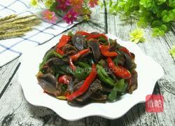 辣椒炒鸭肾的做法图解10