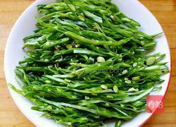 素炒扁豆丝的做法图解2