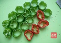 尖椒酿豆腐的做法图解2