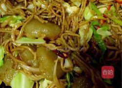 家乡风味小吃——炒莜面黑圪蛋蛋的做法图解5