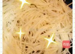 蒜香土豆丝的做法图解3