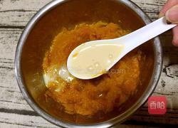 南瓜豆沙饼的做法图解4