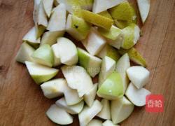 冰糖苹果白梨汁的做法图解3