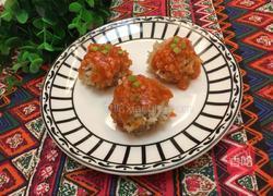 茄汁包心糯米丸的做法图解11