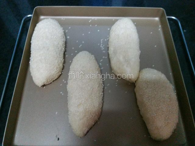 等长到1.5倍时二发完毕！烤箱预热！