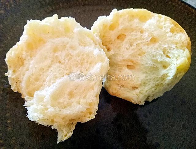 内部组织挺松软的。