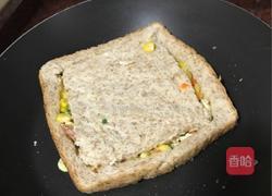 玉米面包披萨的做法图解4