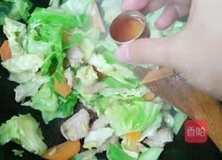 辣炒包菜的做法图解5