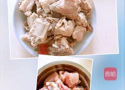 排骨炖白萝卜的做法图解1