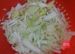 素炒长白菜的做法图解2