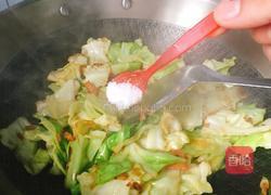 炒包菜的做法图解6