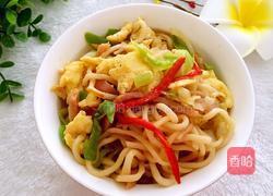 蛋炒面的做法图解9