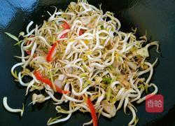 家常炒豆芽的做法图解5